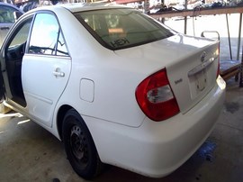 2002 TOYOTA CAMRY, WHITE, LE MODEL, 2.4L, AT.  Z26269